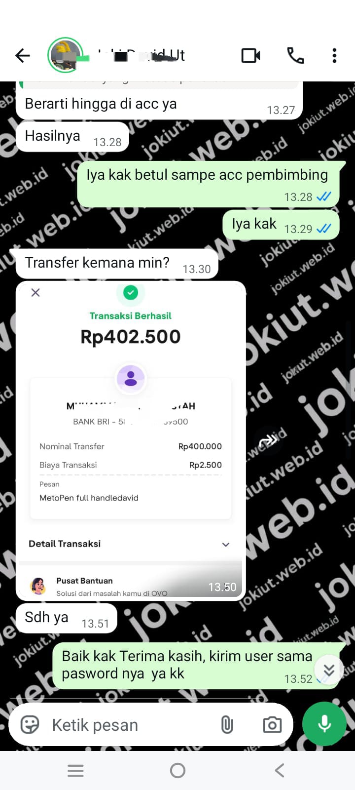 Chat pelanggan 12
