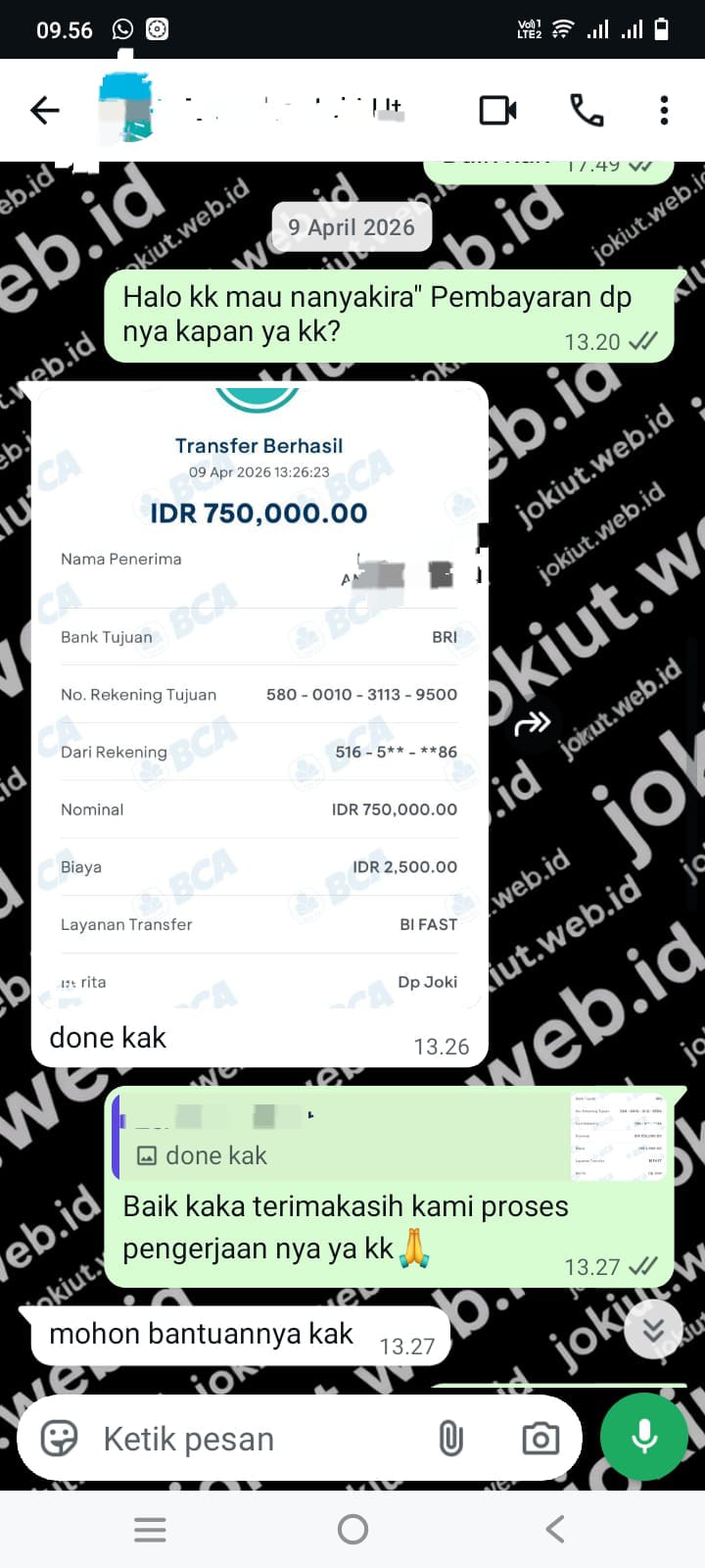 Chat pelanggan 18