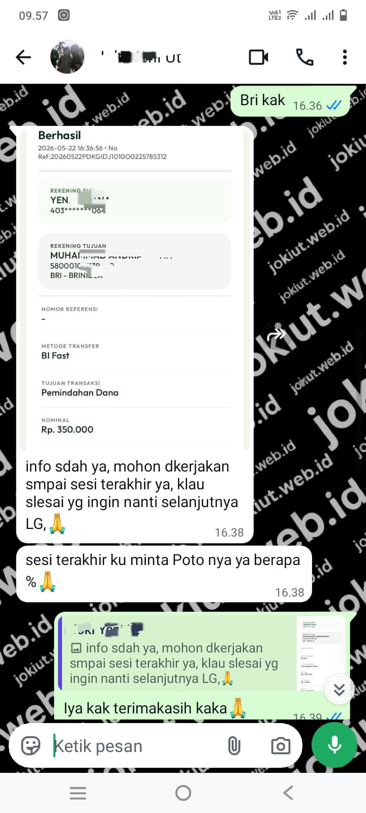 Chat pelanggan 20
