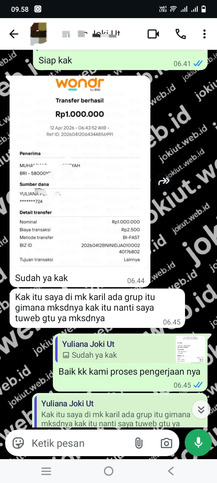 Chat pelanggan 23