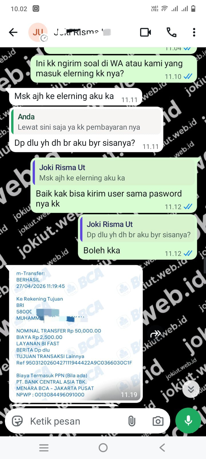 Chat pelanggan 32
