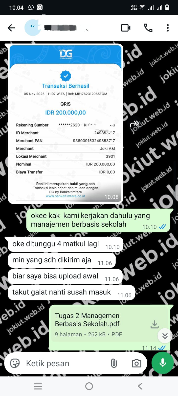 Chat pelanggan 39