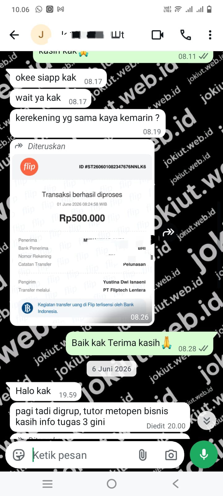 Chat pelanggan 42