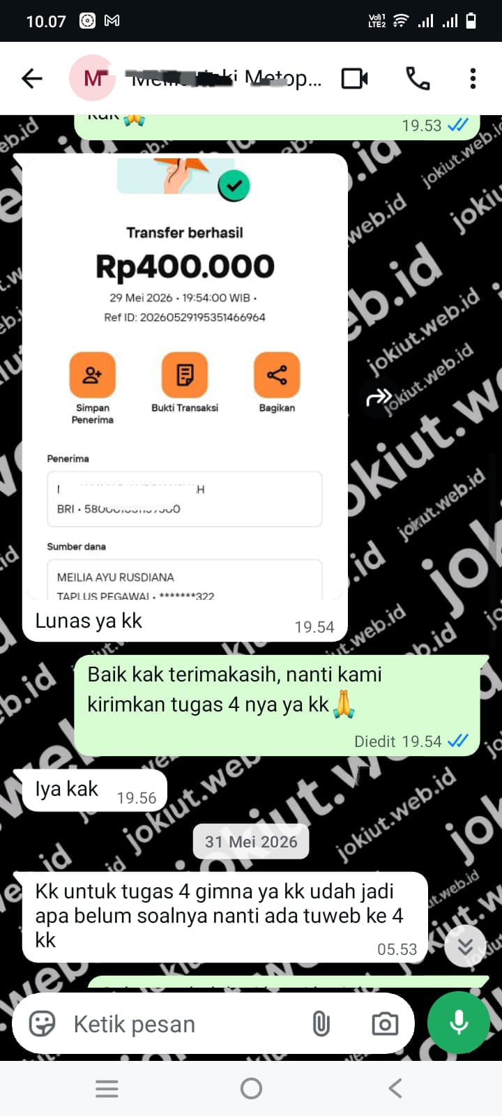 Chat pelanggan 47