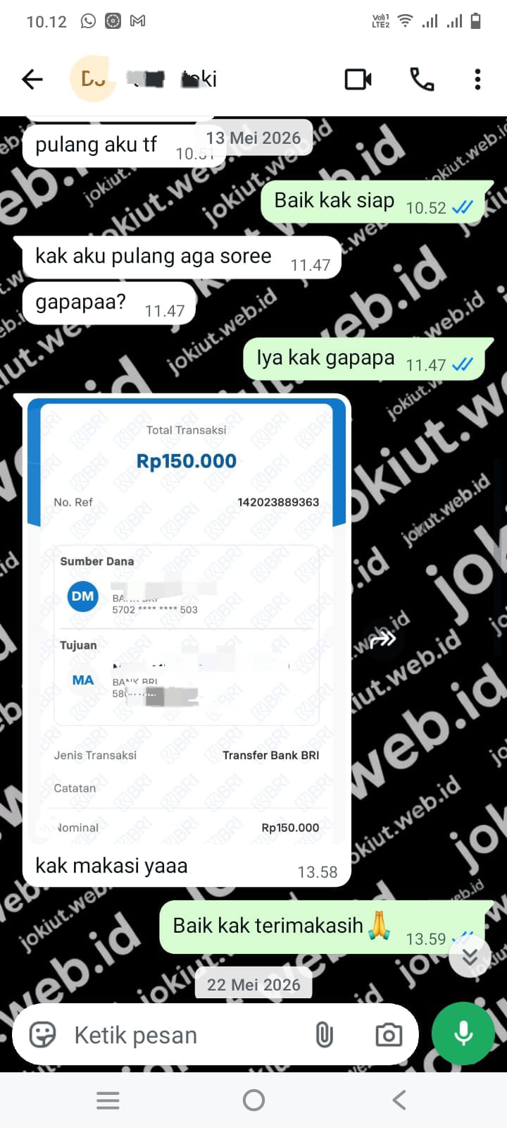 Chat pelanggan 63