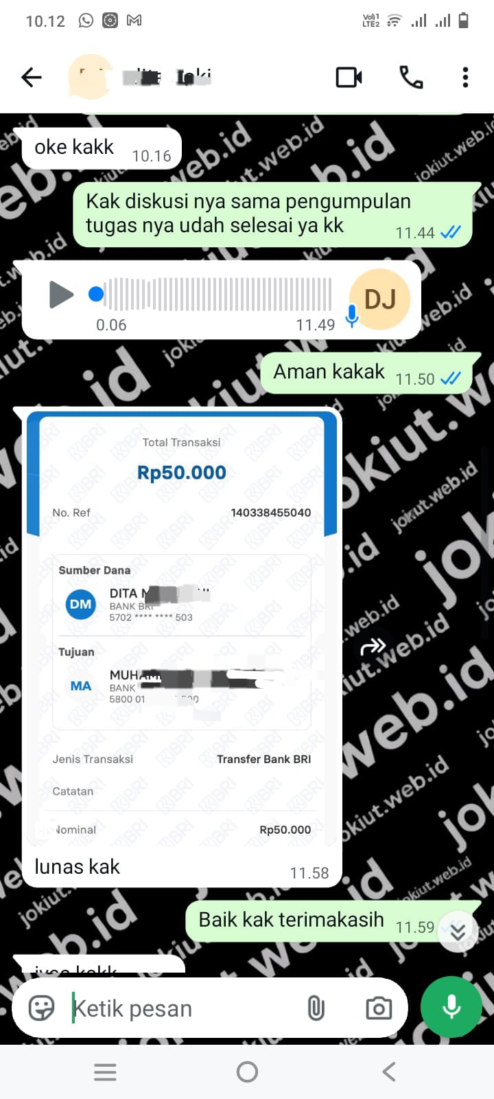 Chat pelanggan 65