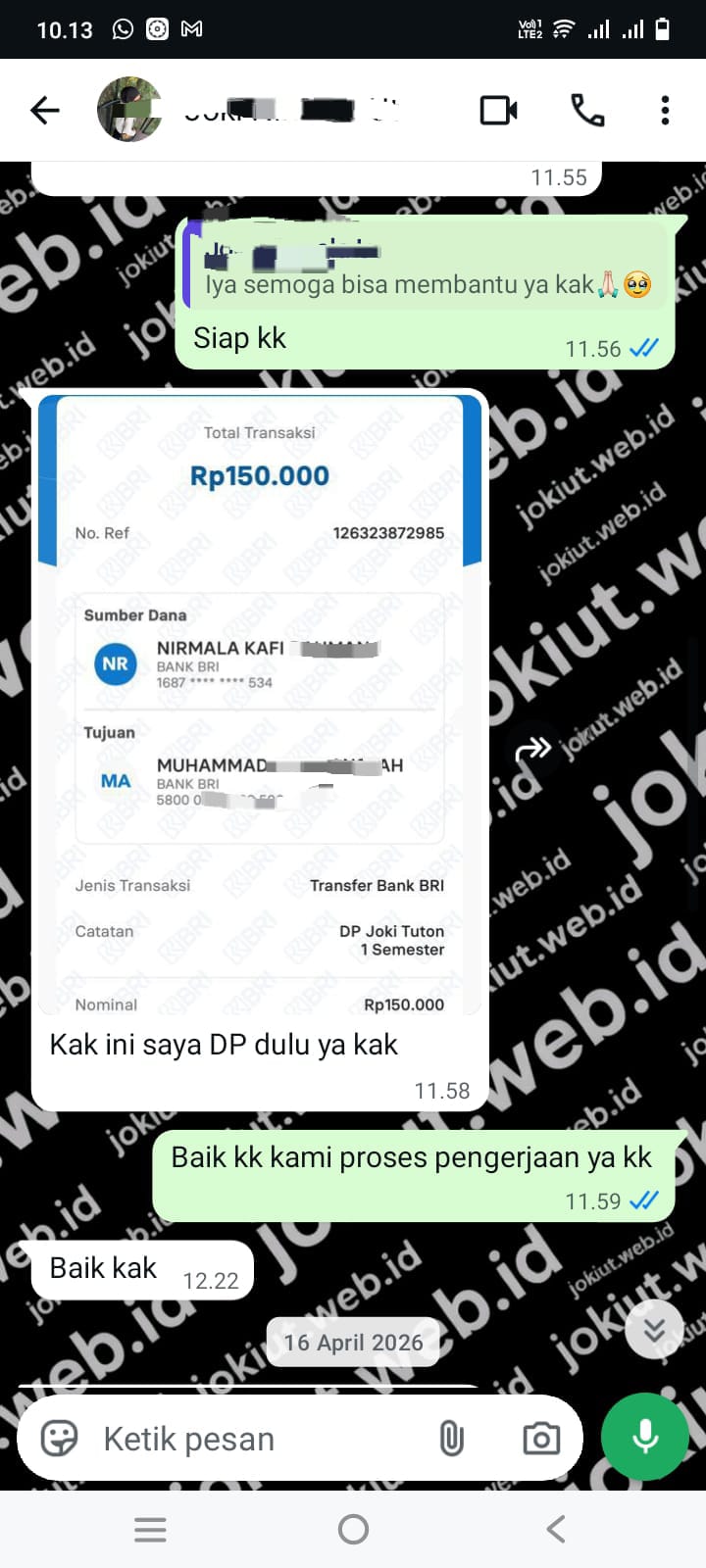 Chat pelanggan 66
