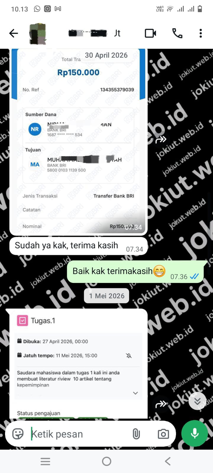 Chat pelanggan 67